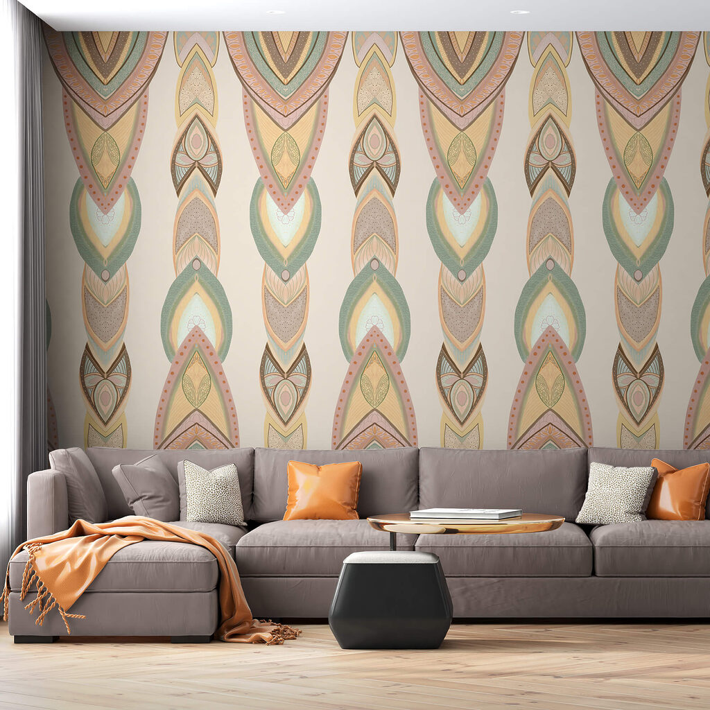 Bunte Blattformen — Interieur 1