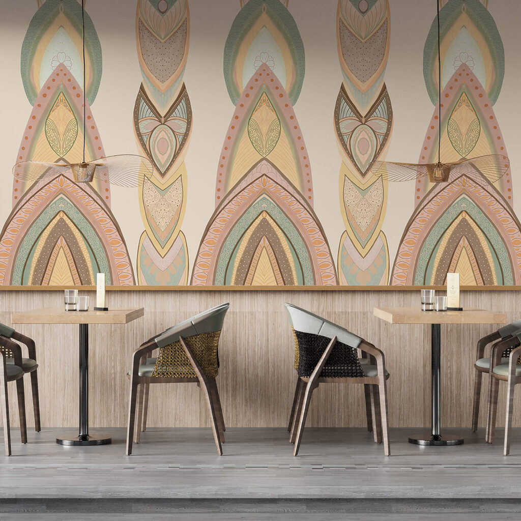 Bunte Blattformen — Interieur 3