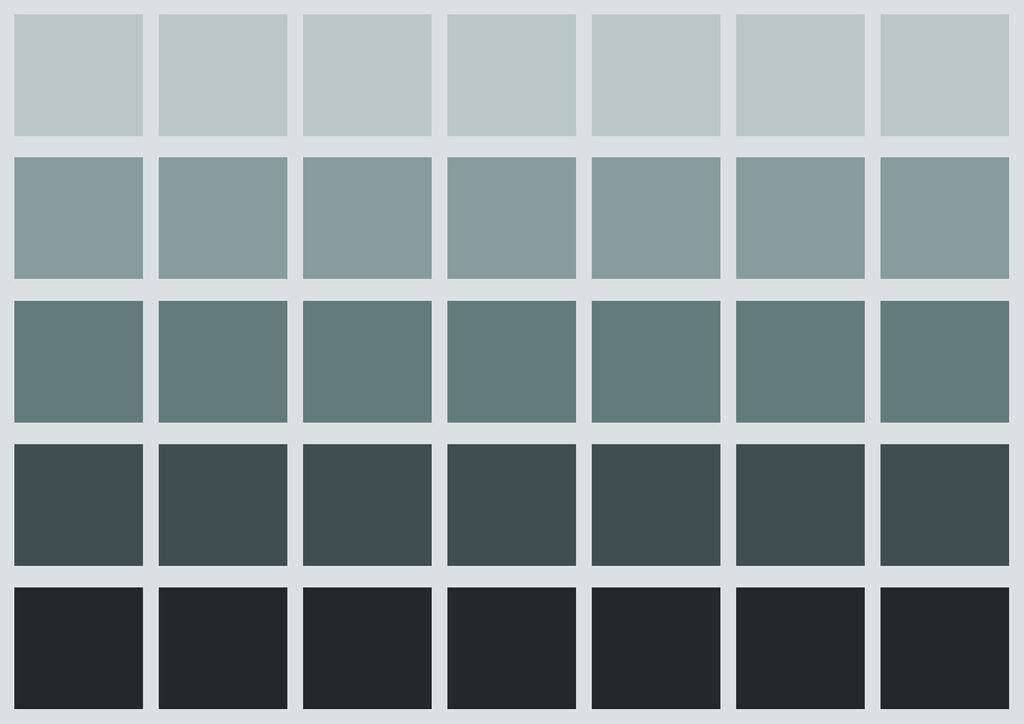 Quadrate im Farbverlauf — ganzes Design