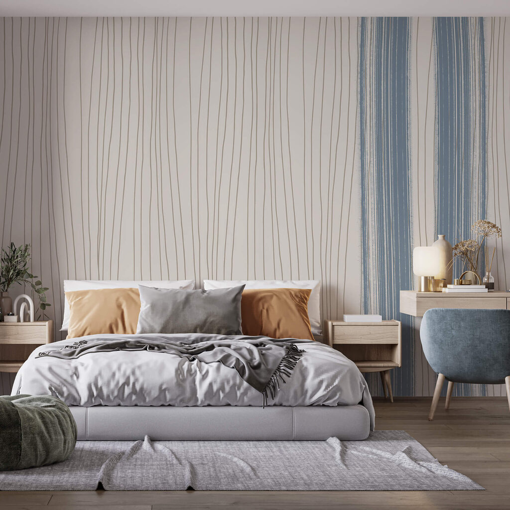 Feine senkrechte Linien — Interieur 1