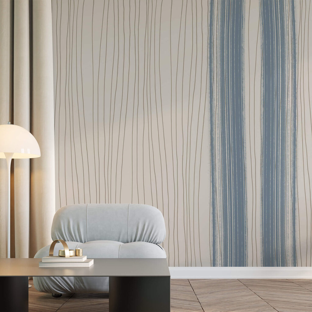 Feine senkrechte Linien — Interieur 2