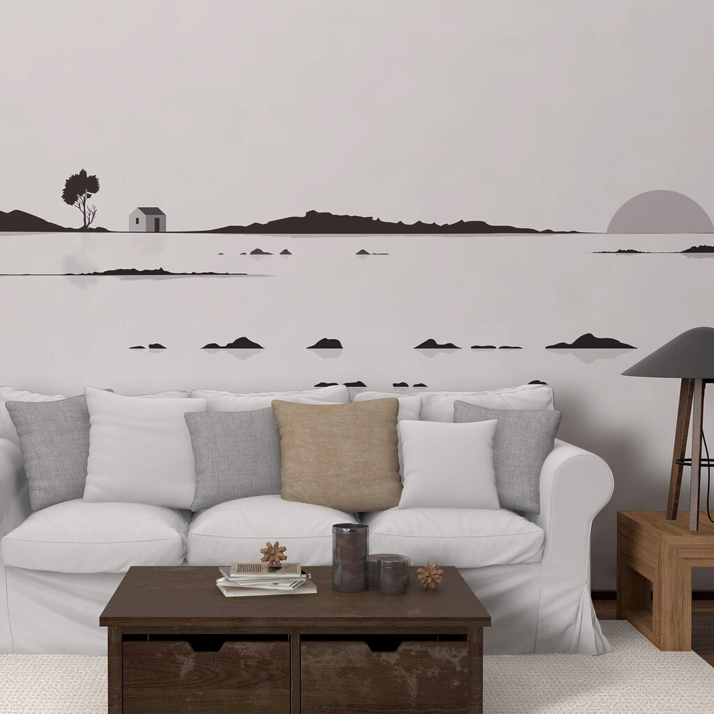 Ufer unter blasser Sonne — Interieur 2