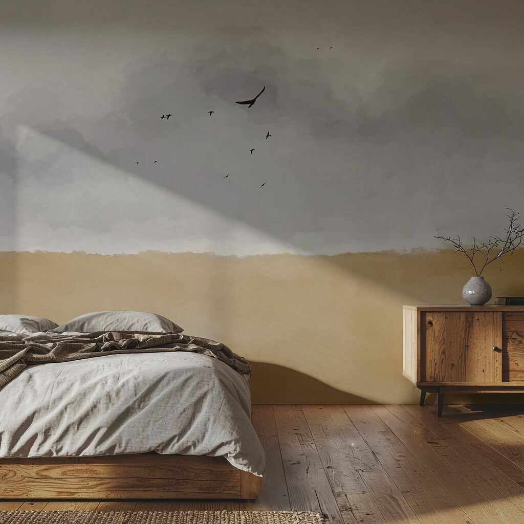 Vögel über der Ebene — Interieur 2