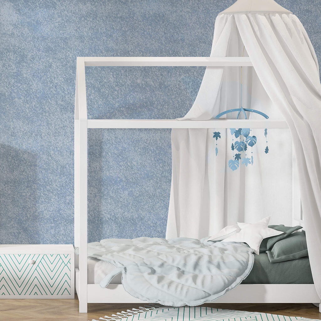 Fein gesprenkelte Farbwolken — Interieur 2