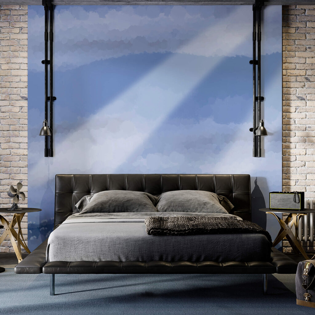 Lichtstrahlen durch Wolken — Interieur 2