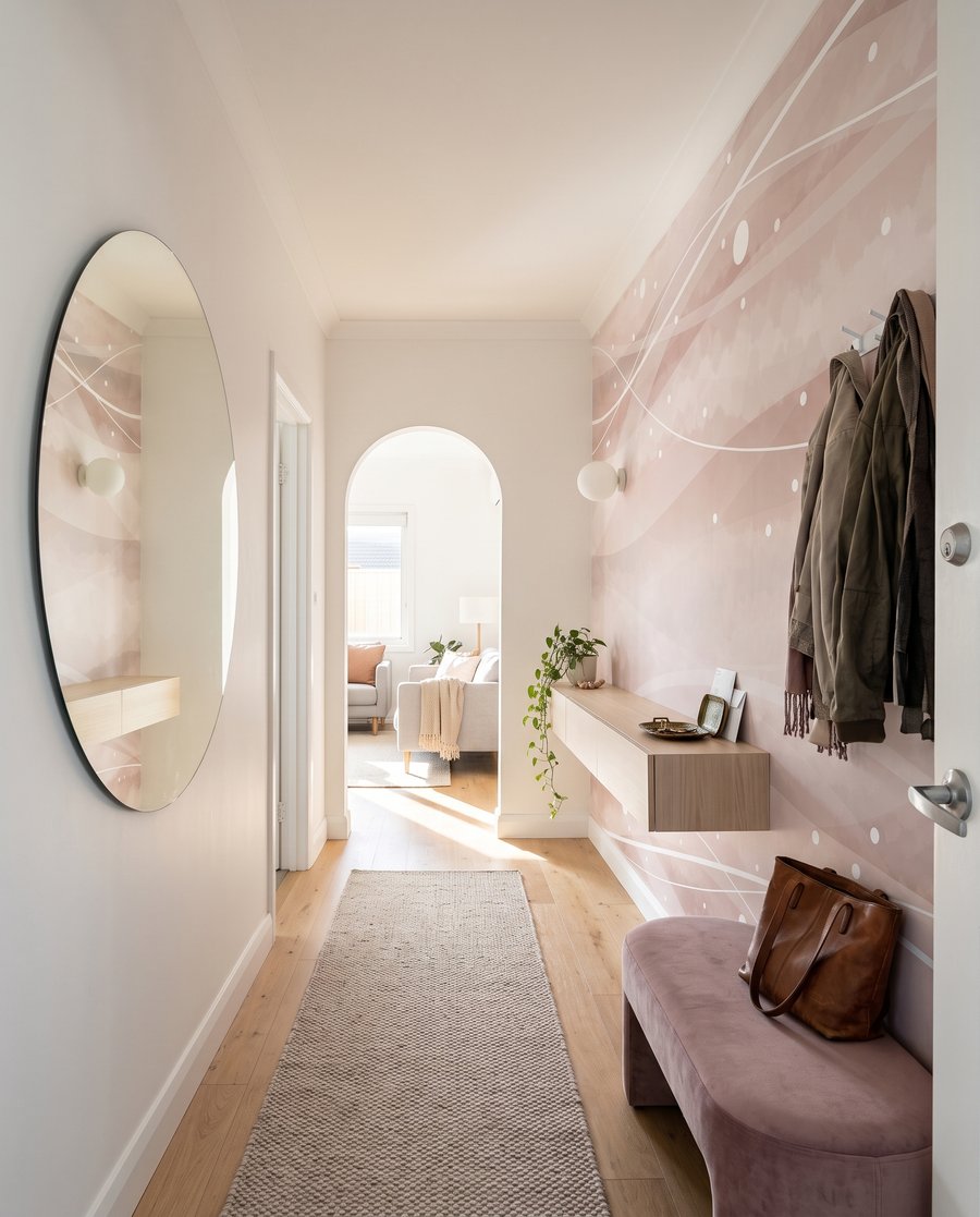 Lichtpunkte auf fließenden Schleiern — Interieur 3