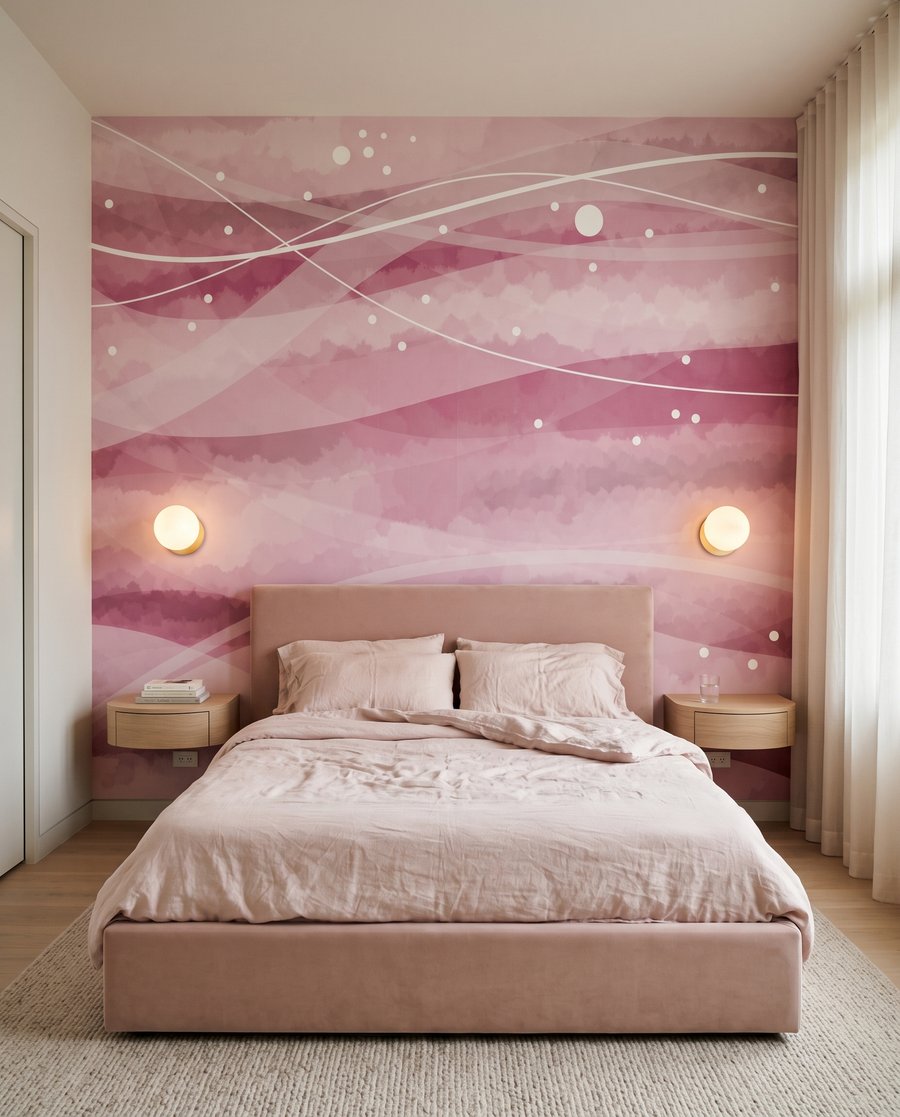 Lichtpunkte auf fließenden Schleiern — Interieur 2