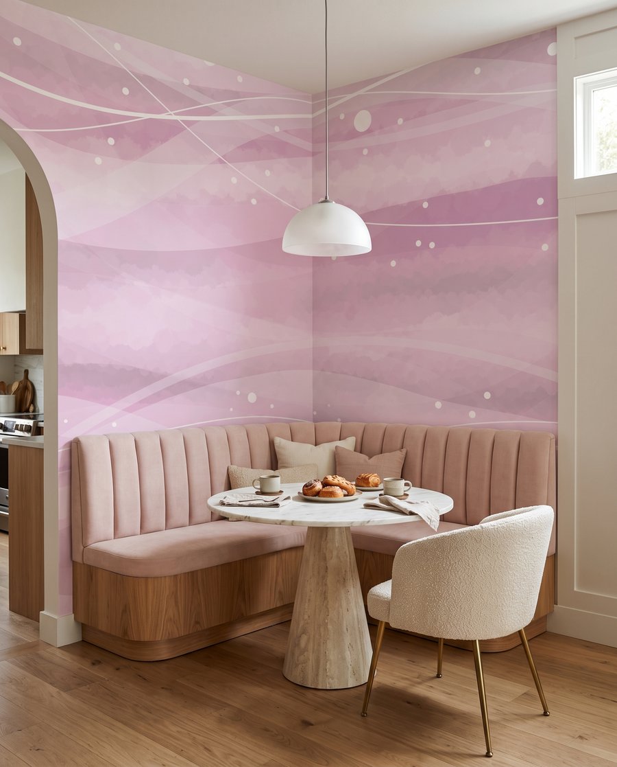 Lichtpunkte auf fließenden Schleiern — Interieur 1