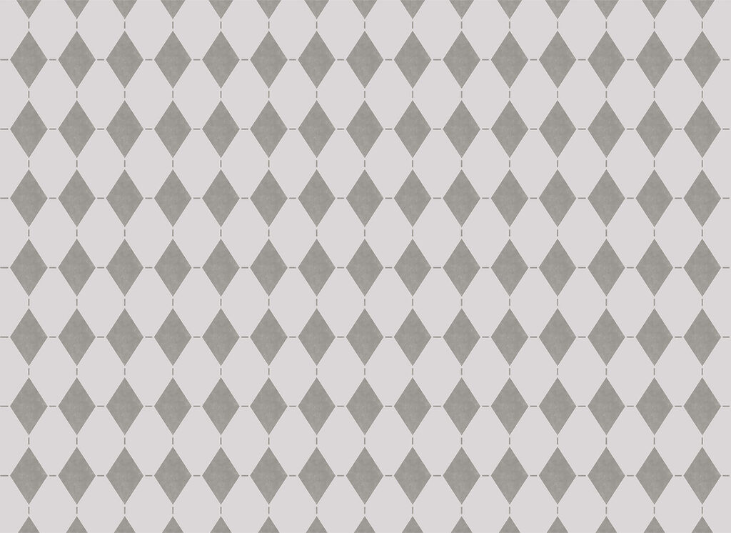 Rauten in Grautönen — ganzes Design
