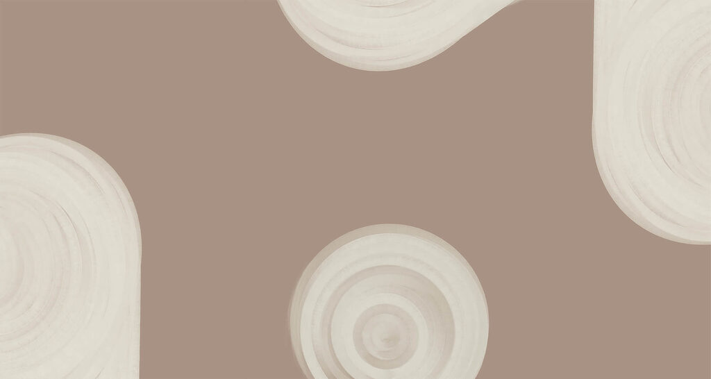 Verstreute helle Ringe — ganzes Design