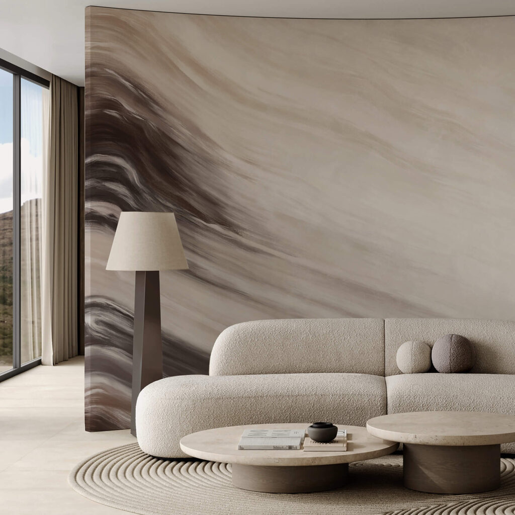 Sanfte abstrakte Wellen — Interieur 3