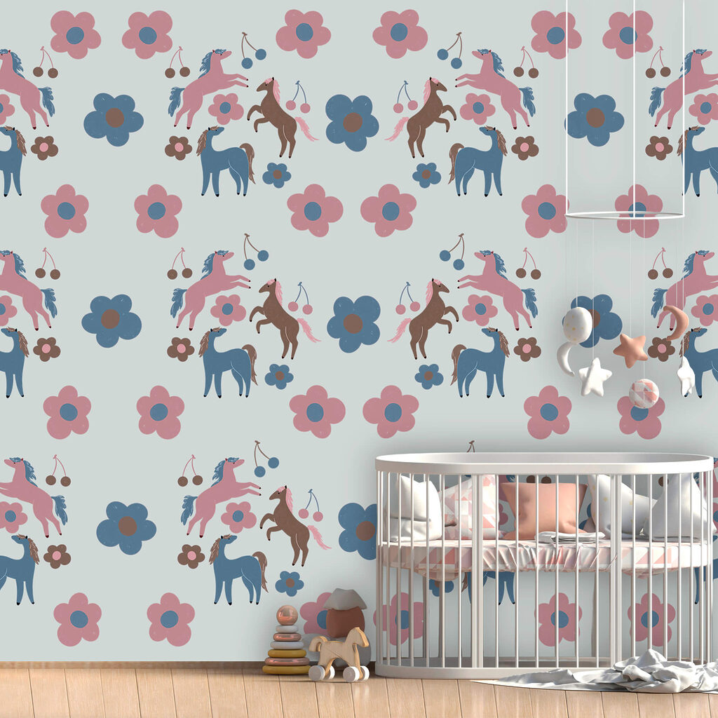 Pferdchen und Blumen — Interieur 1