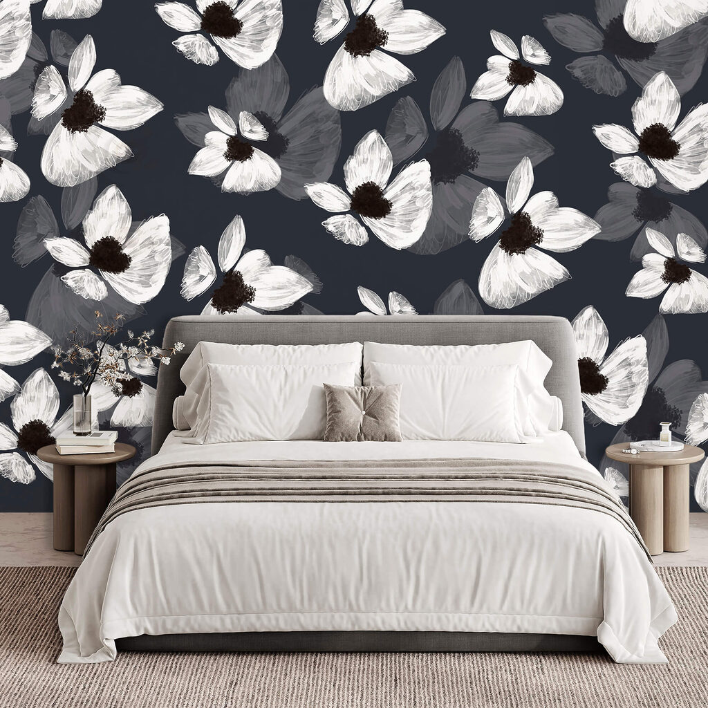 Wiederkehrende weiße Blüten — Interieur 2