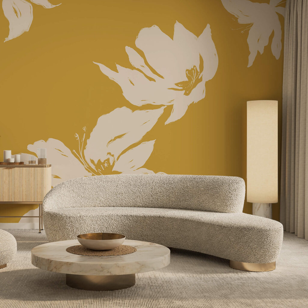 Blüten als Silhouetten — Interieur 1