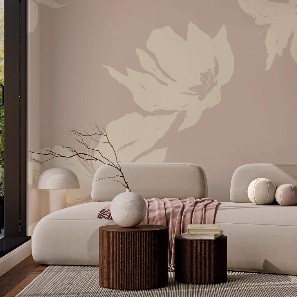 Blüten als Silhouetten — Interieur 2