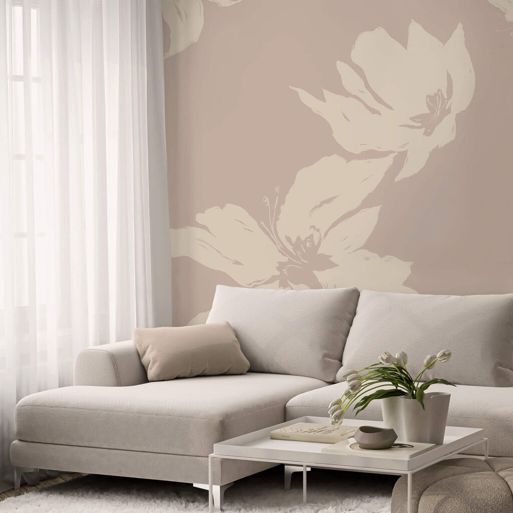Blüten als Silhouetten — Interieur 3