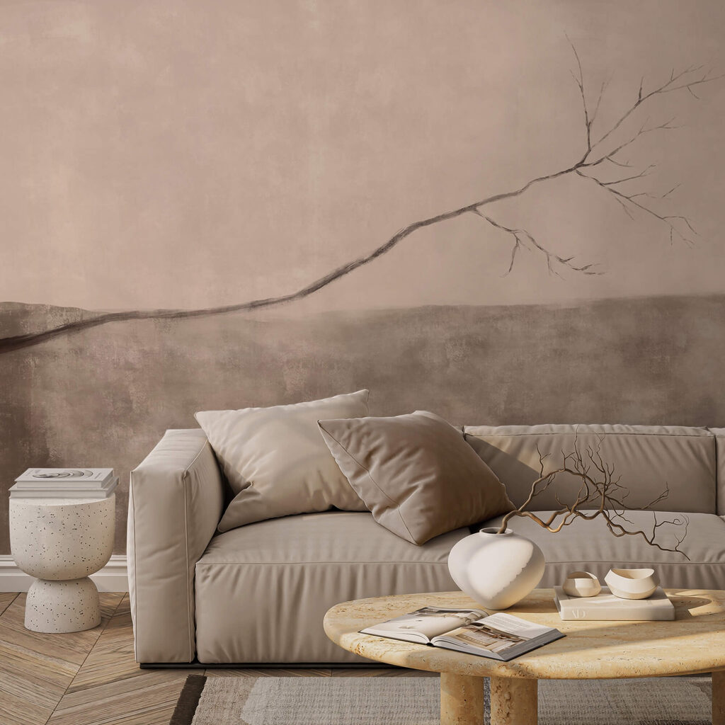 Ast über dem Feld — Interieur 1