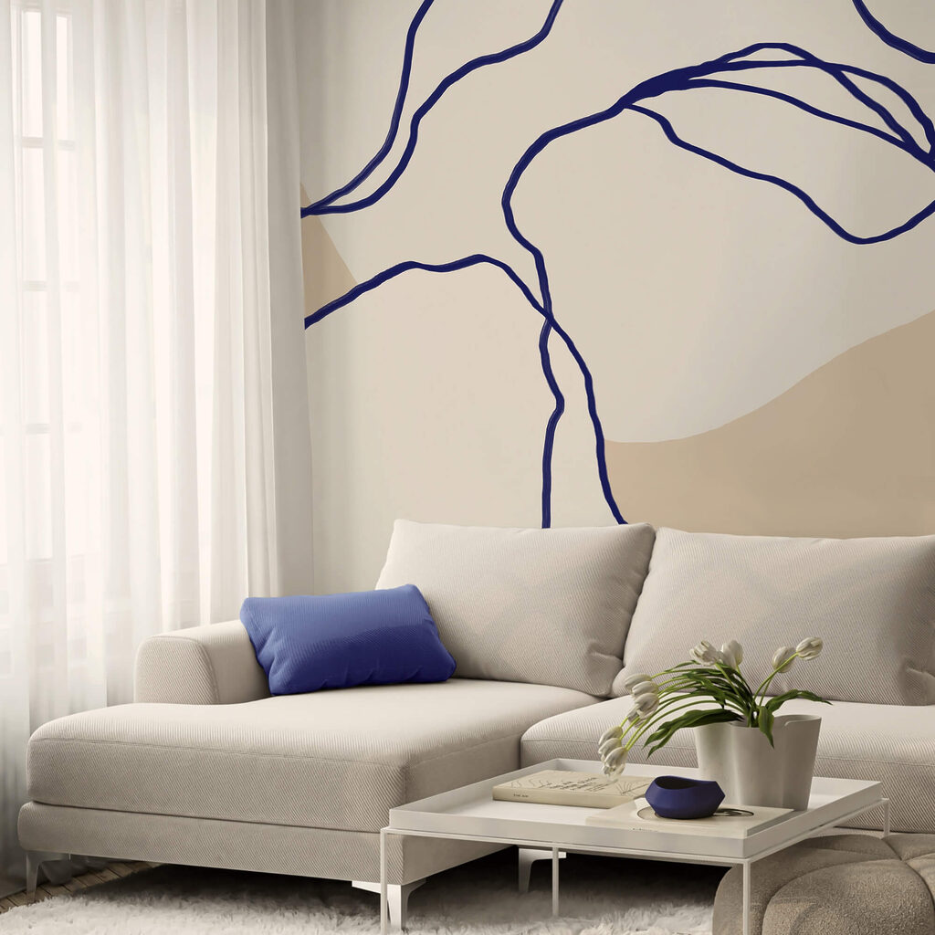Linien über runden Flächen — Interieur 3