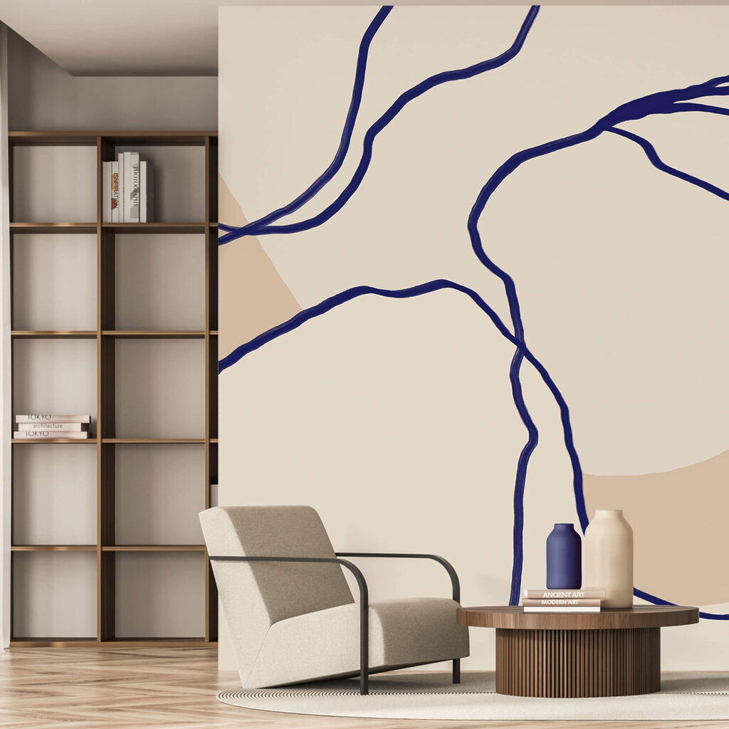 Linien über runden Flächen — Interieur 4