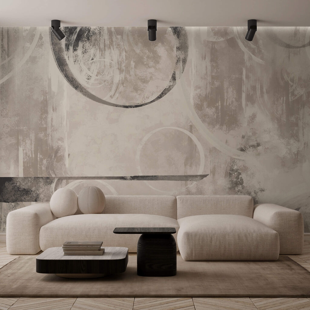 Kreise auf verwittertem Grund — Interieur 2