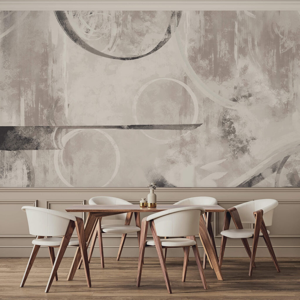 Kreise auf verwittertem Grund — Interieur 1