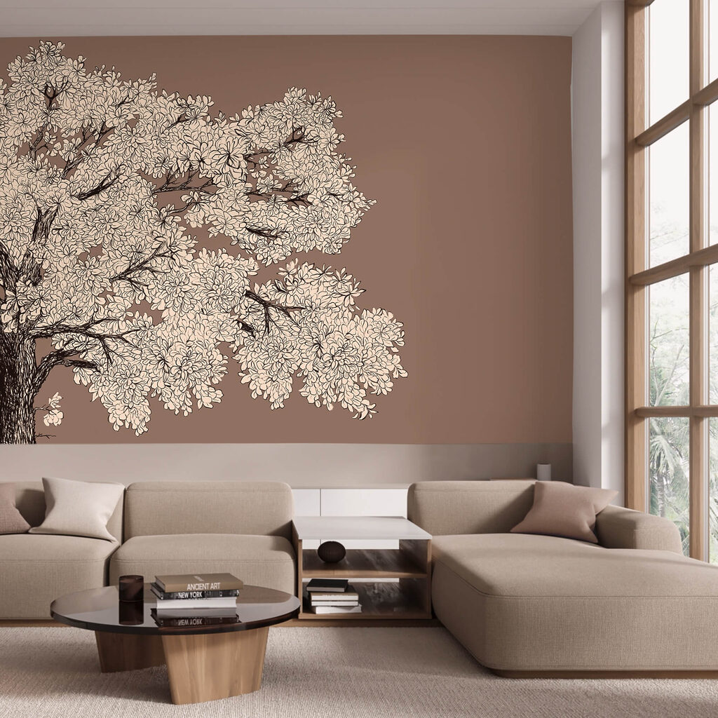 Baum in weißer Blüte — Interieur 1