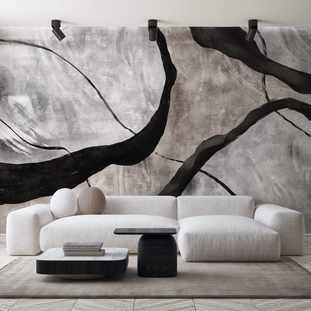 Äste in Schwarz-Weiß — Interieur 2