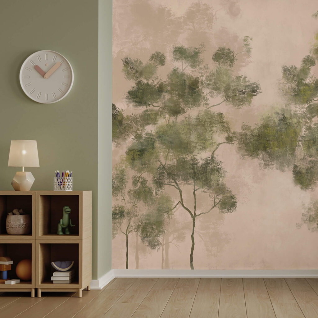Bäume mit grünen Kronen — Interieur 4