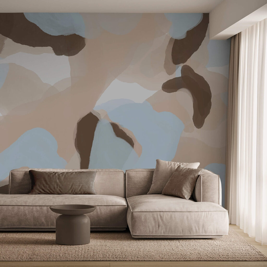 Abstraktion in sanften Farben — Interieur 1