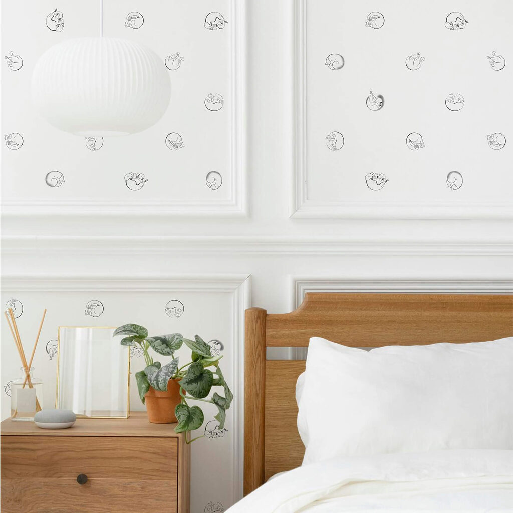 Blättchen in schrägen Reihen — Interieur 2
