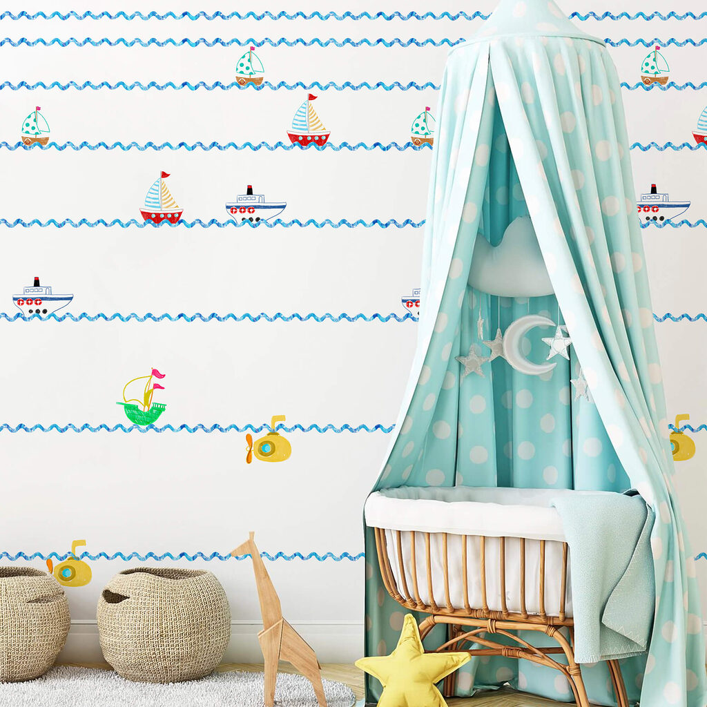 Kleine bunte Boote — Interieur 1