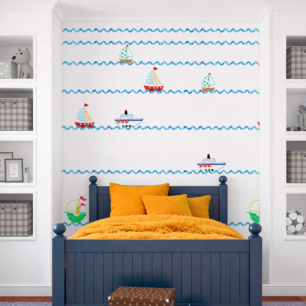 Kleine bunte Boote — Interieur 2
