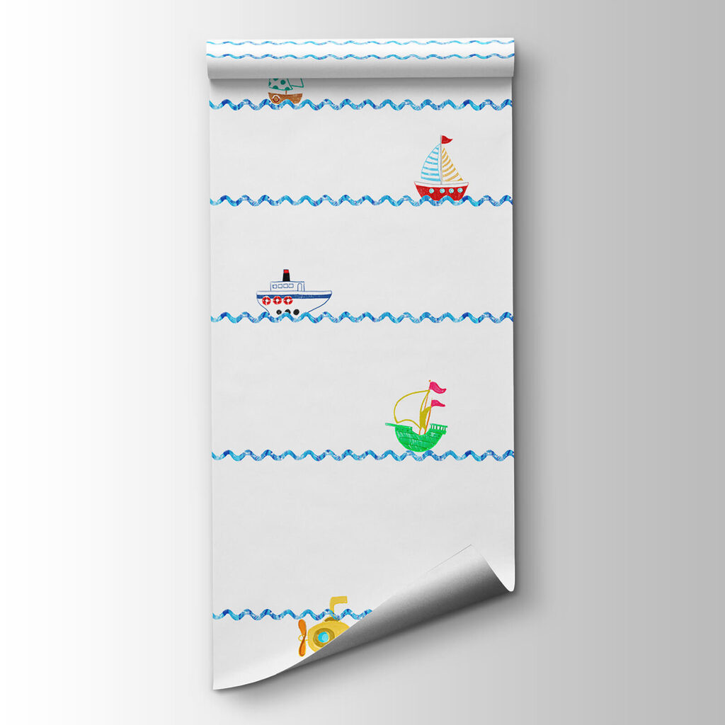 Kleine bunte Boote — Produktansicht