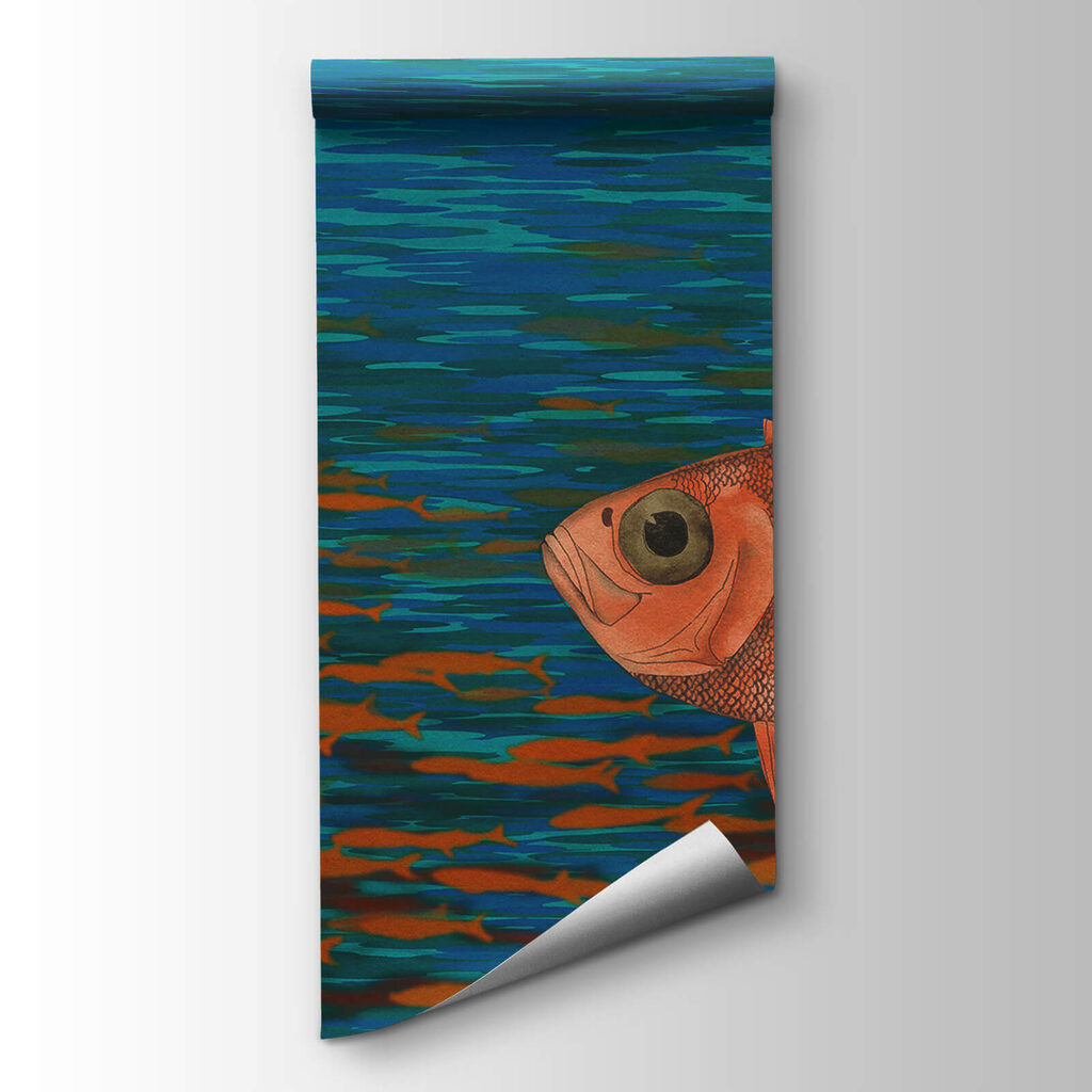 Zwei Fische im Wasser — Produktansicht