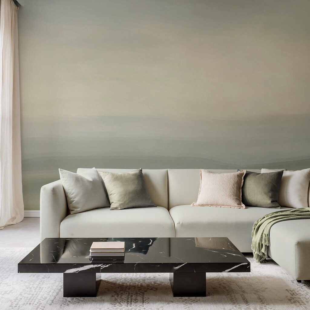 Landschaft in sanften Schichten — Interieur 1