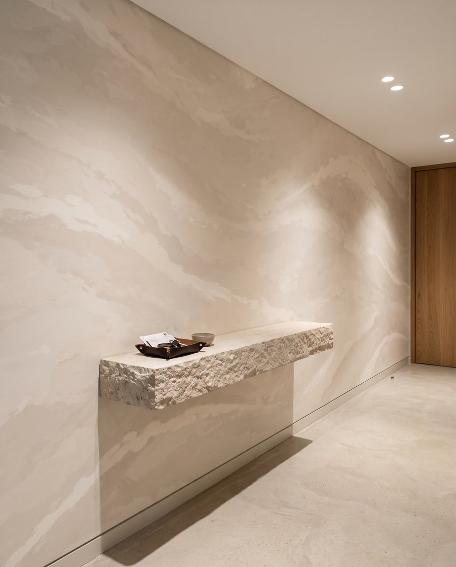 Helle Weite in einem Interieur