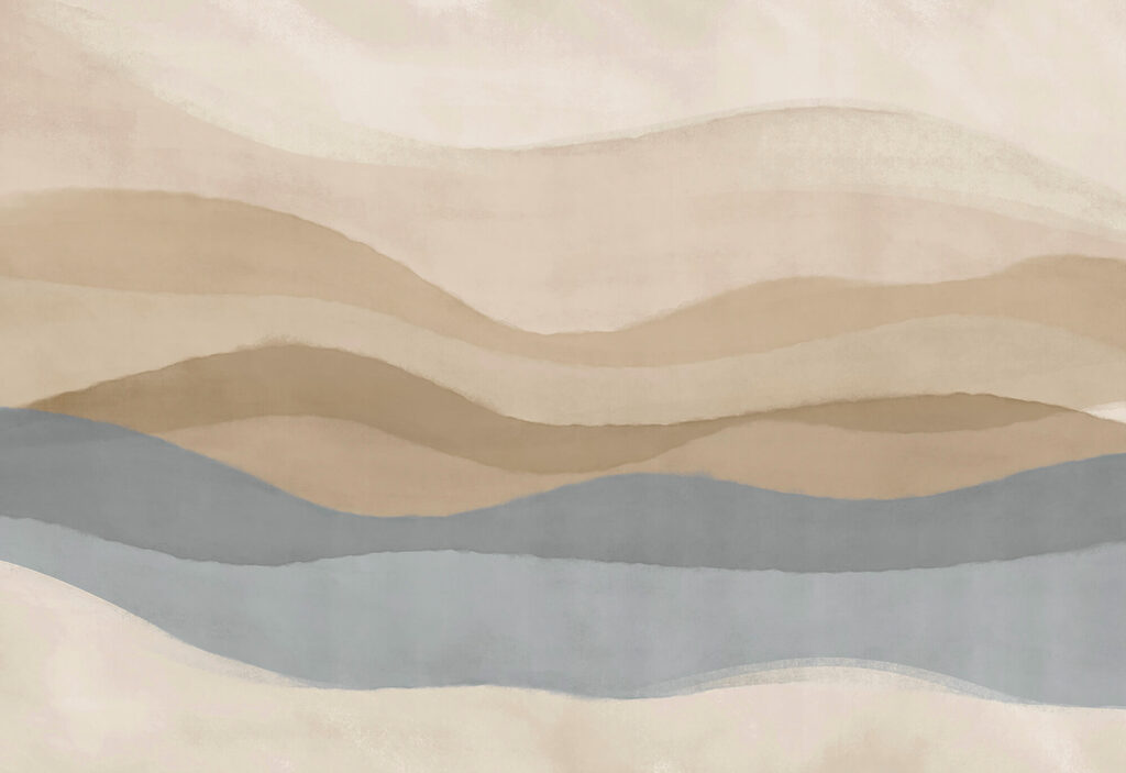 Abstrakter Strand — ganzes Design