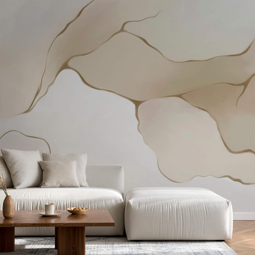 Feine braune Konturen — Interieur 1