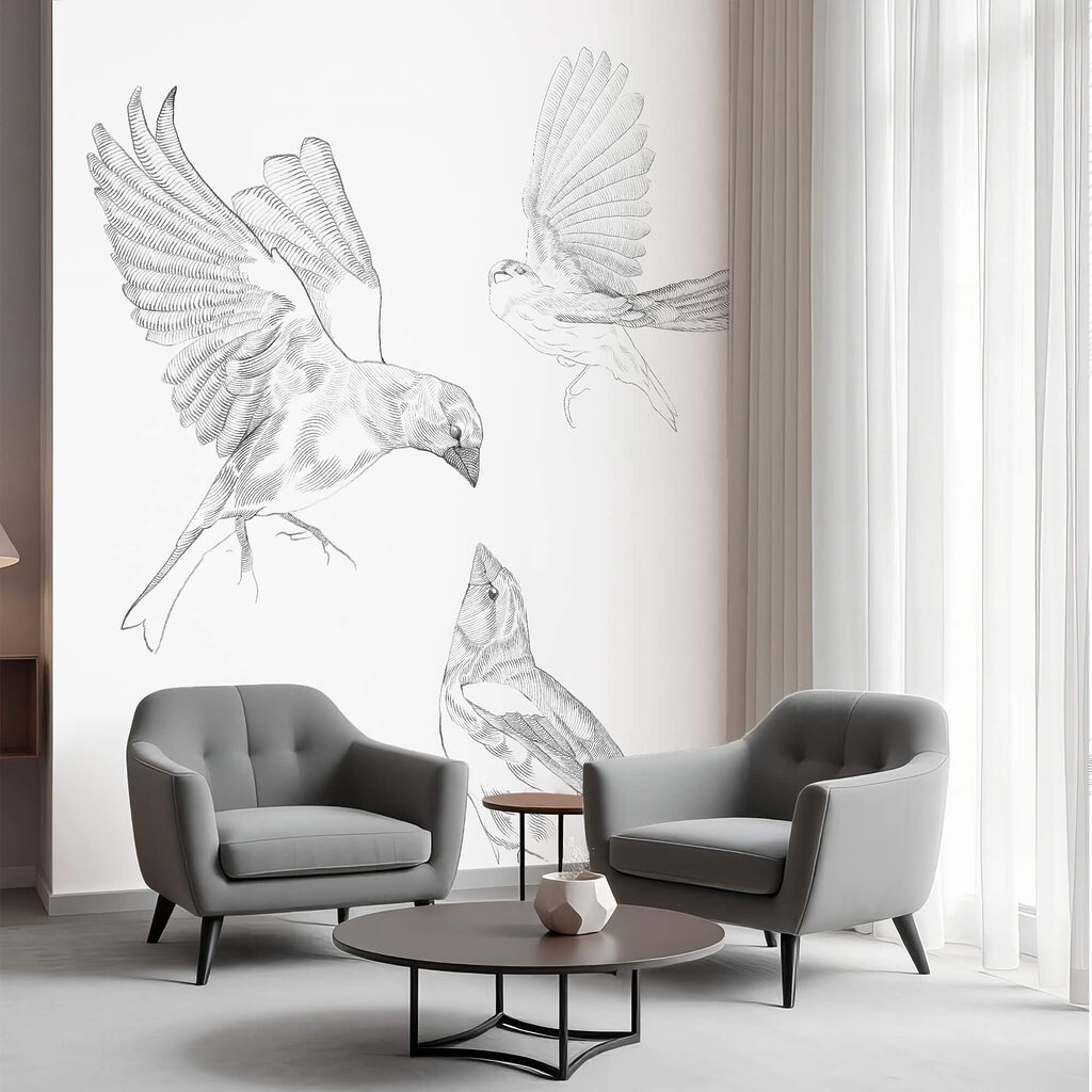 Vögel im Aufwind — Interieur 2