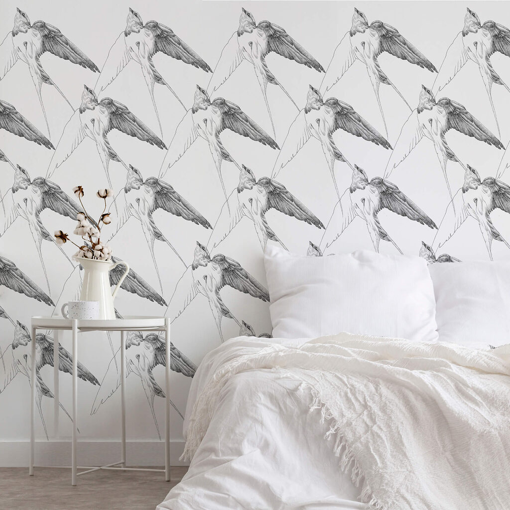 Vögel in Reihen — Interieur 2