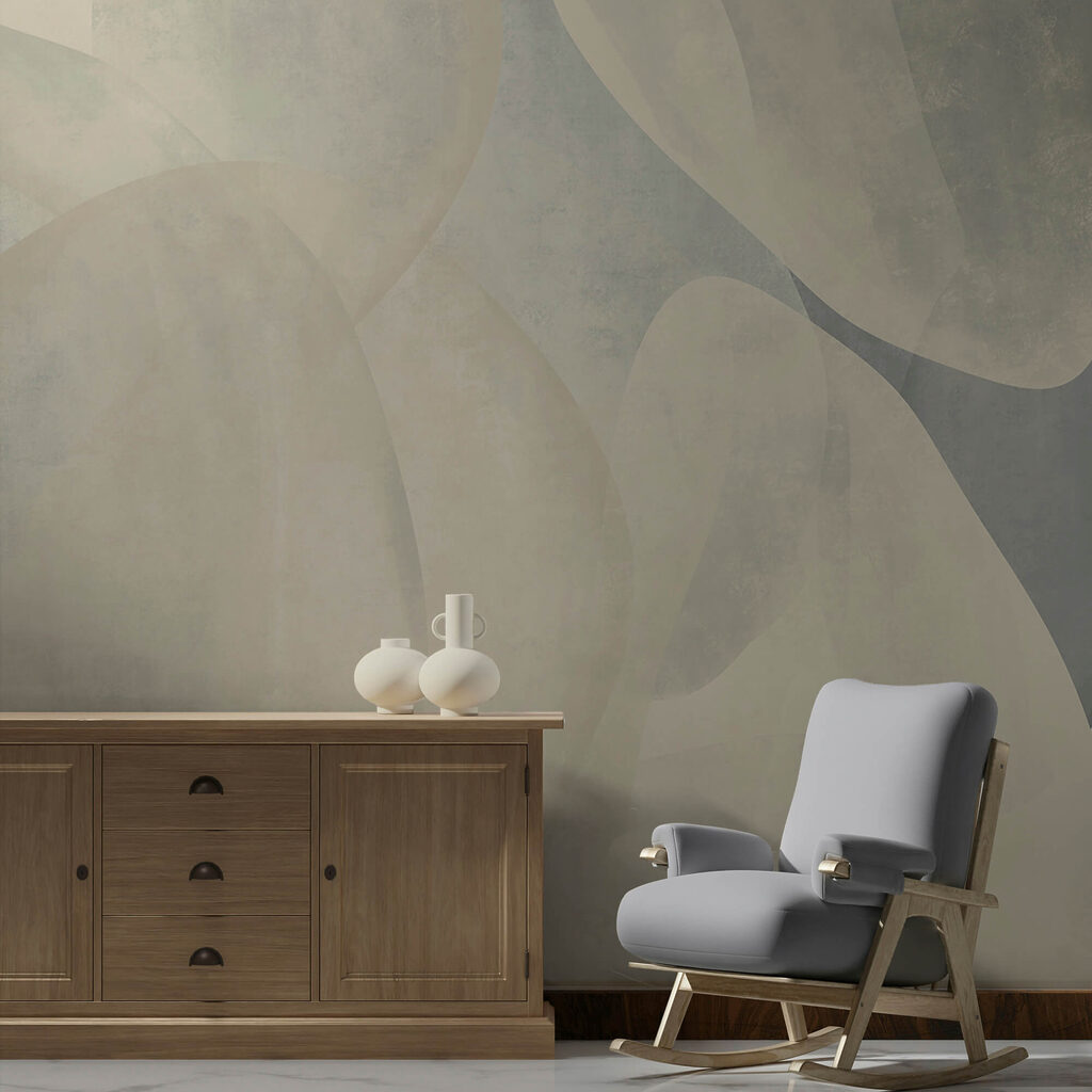 Blätter in Weißgrau — Interieur 2