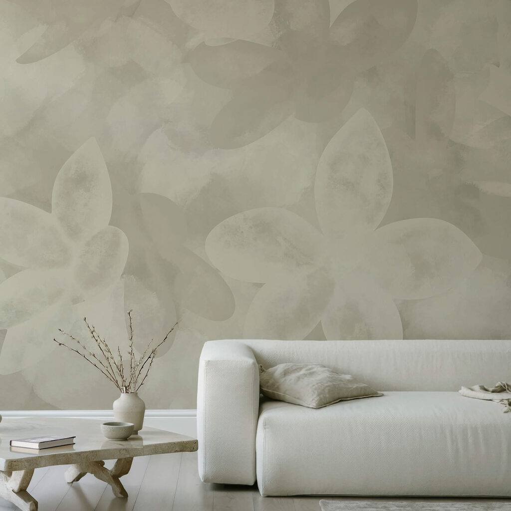 Große zarte Blüten — Interieur 1