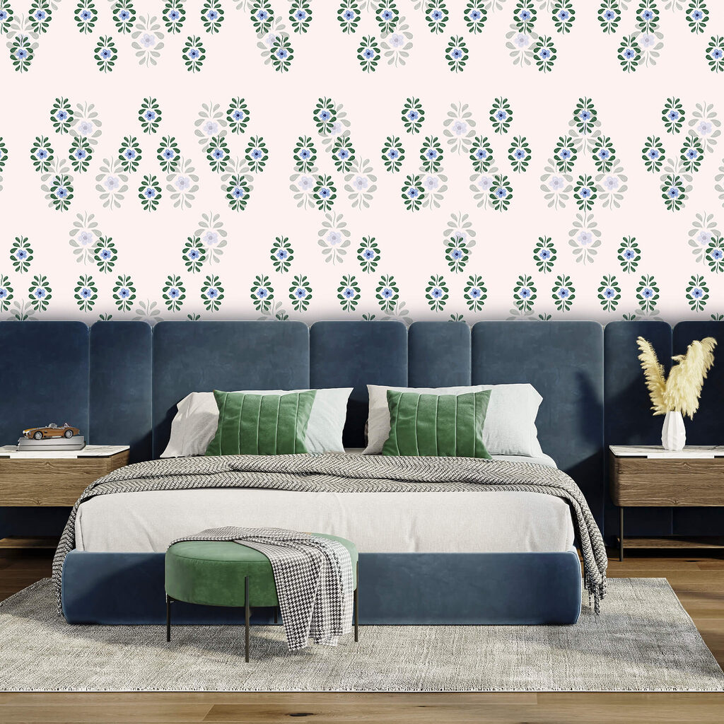 Schlichte Blütenreihen — Interieur 2