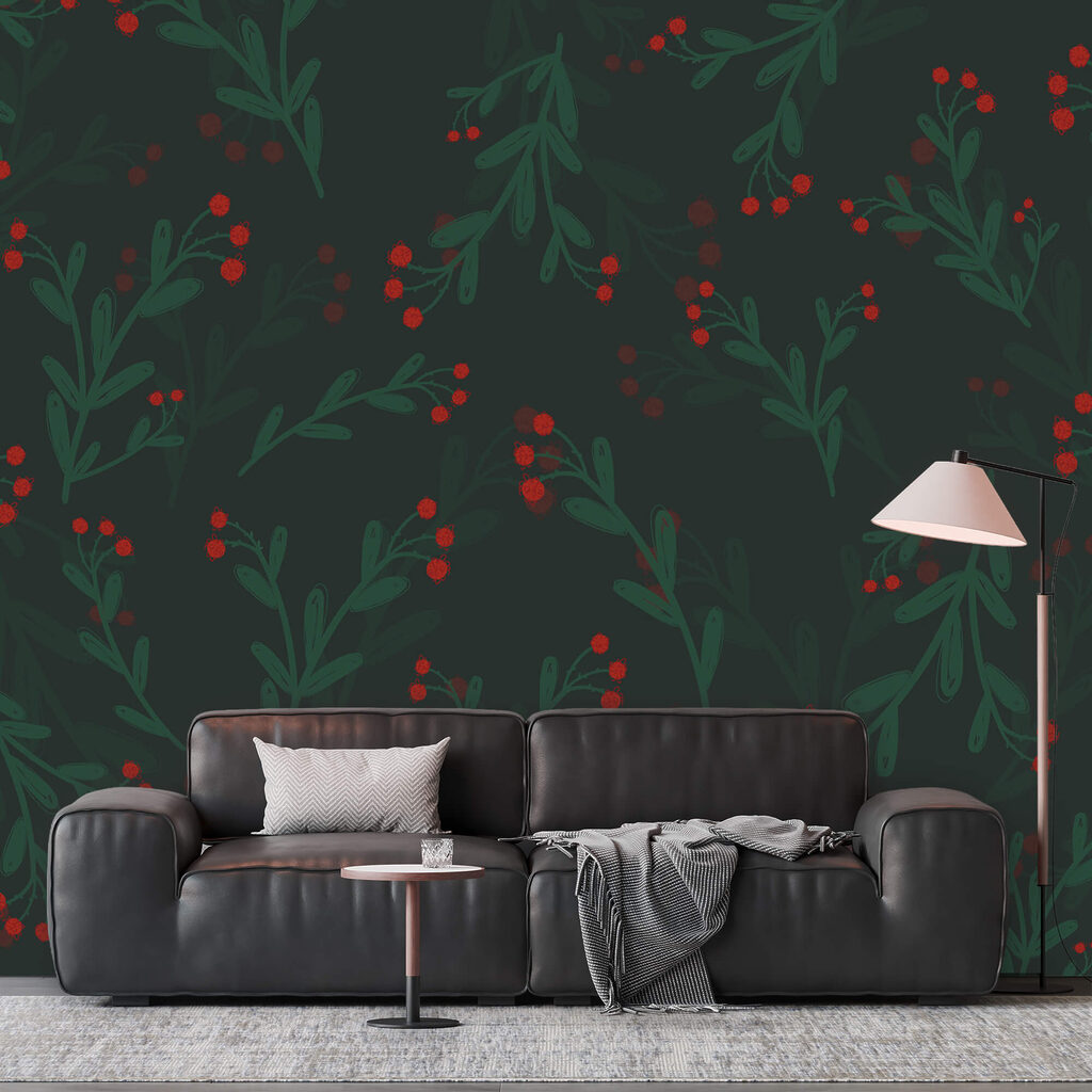 Zweige mit roten Beeren — Interieur 1
