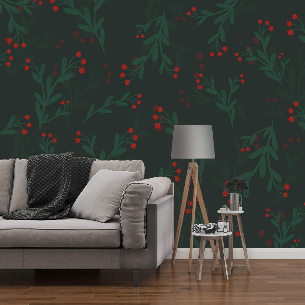 Zweige mit roten Beeren — Interieur 2