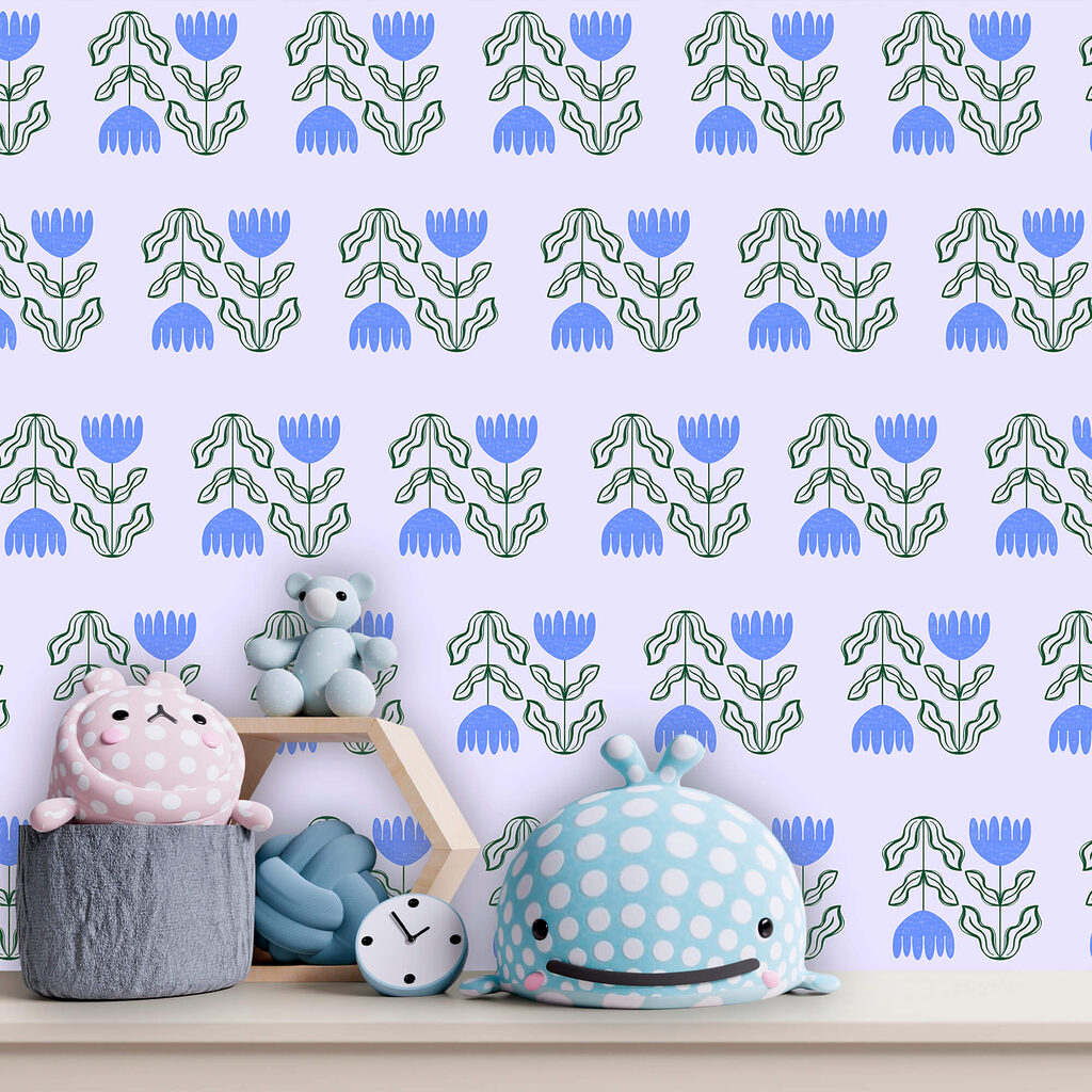 Stilisierte Tulpen — Interieur 2