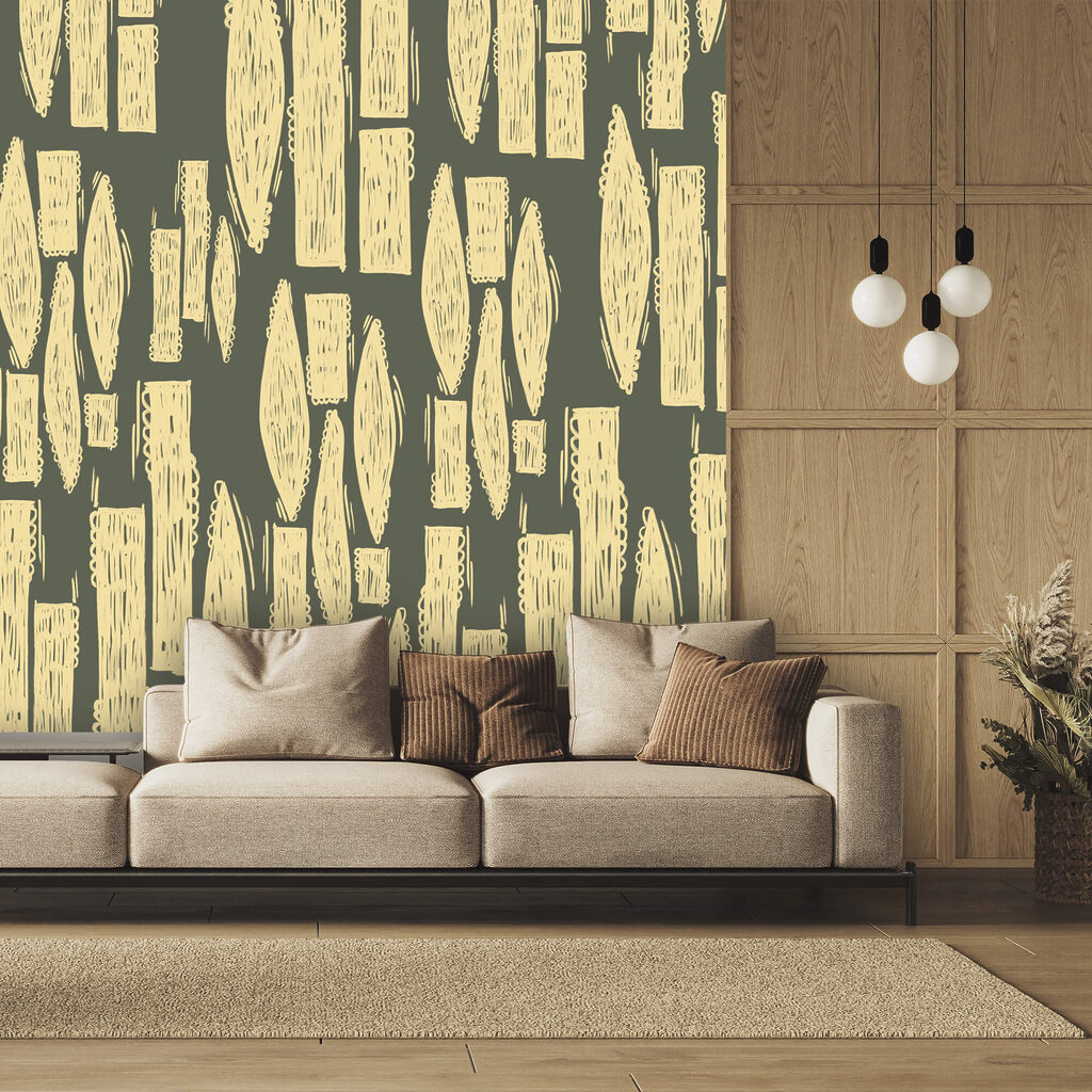 Schraffierte Rechtecke — Interieur 1