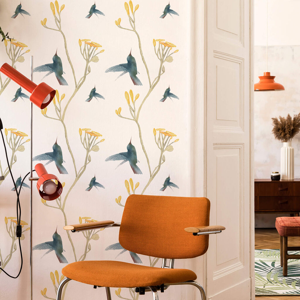 Blüten an gebogenen Stielen — Interieur 2