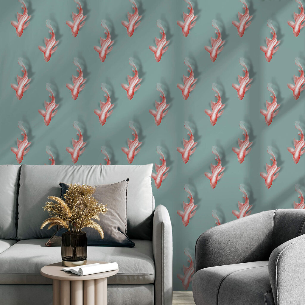 Flamingos in Reihen — Interieur 2