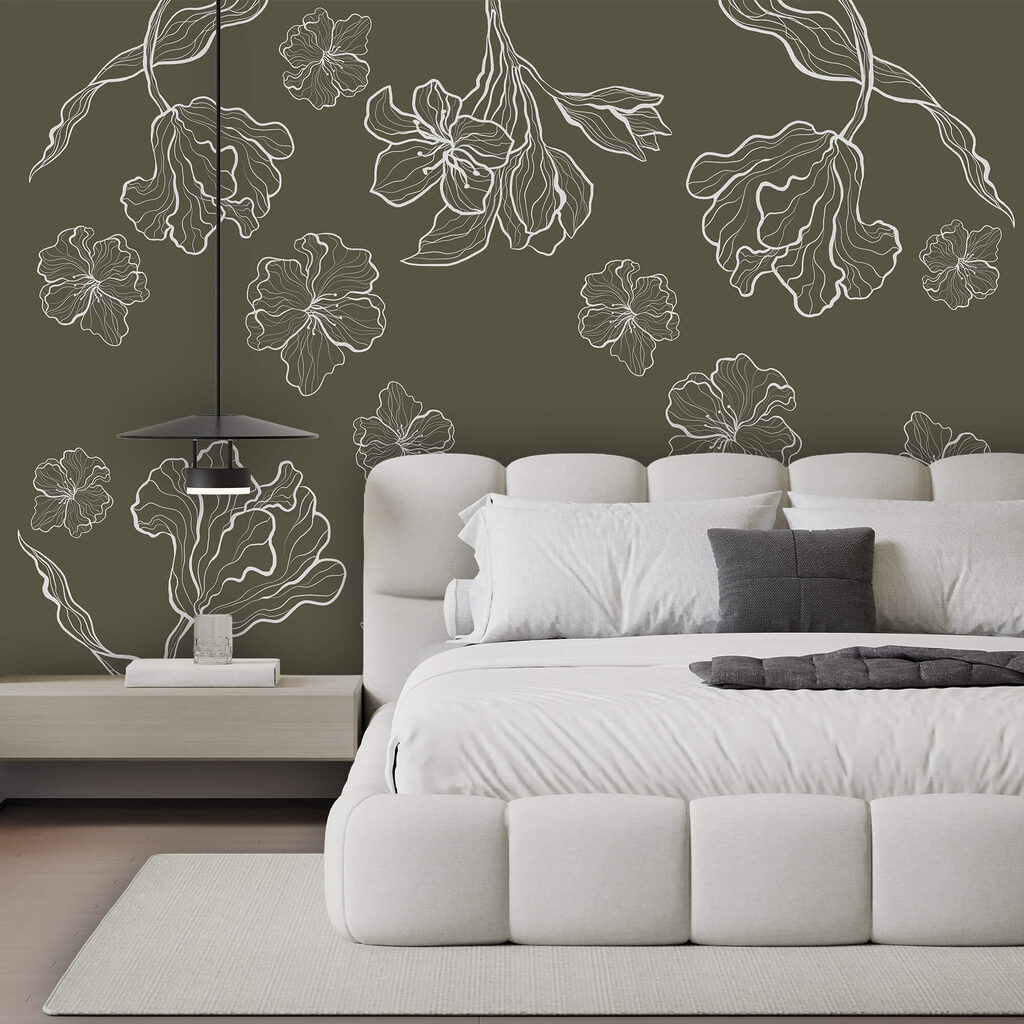 Blüten an gebogenen Zweigen — Interieur 2